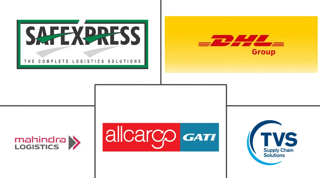 Major players in India 3PL Warehousing industry