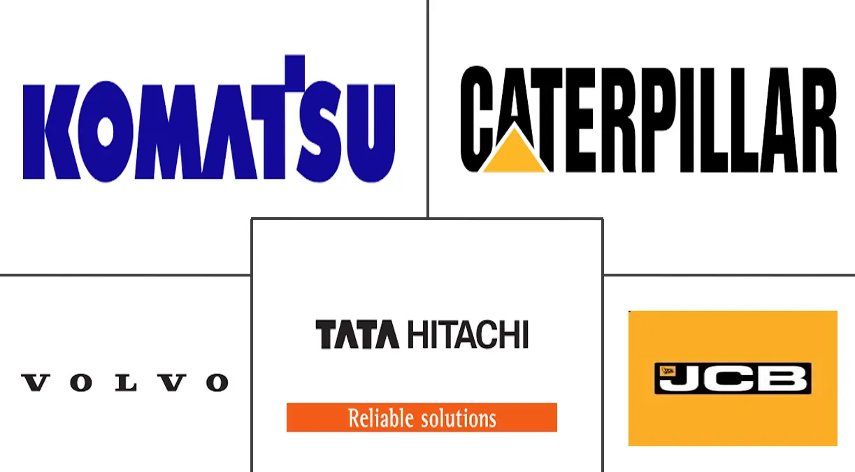 Major players in India Construction Equipment industry