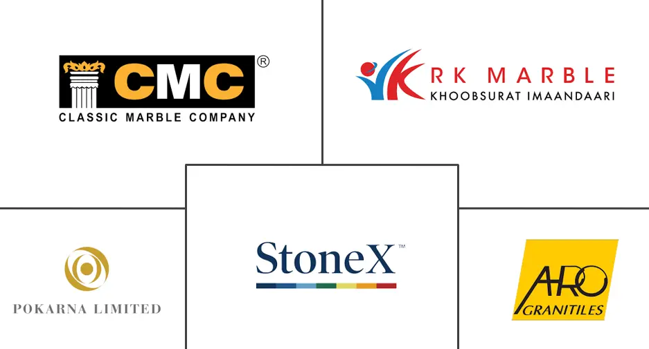 Major players in India Construction Ornamental Stone Market industry