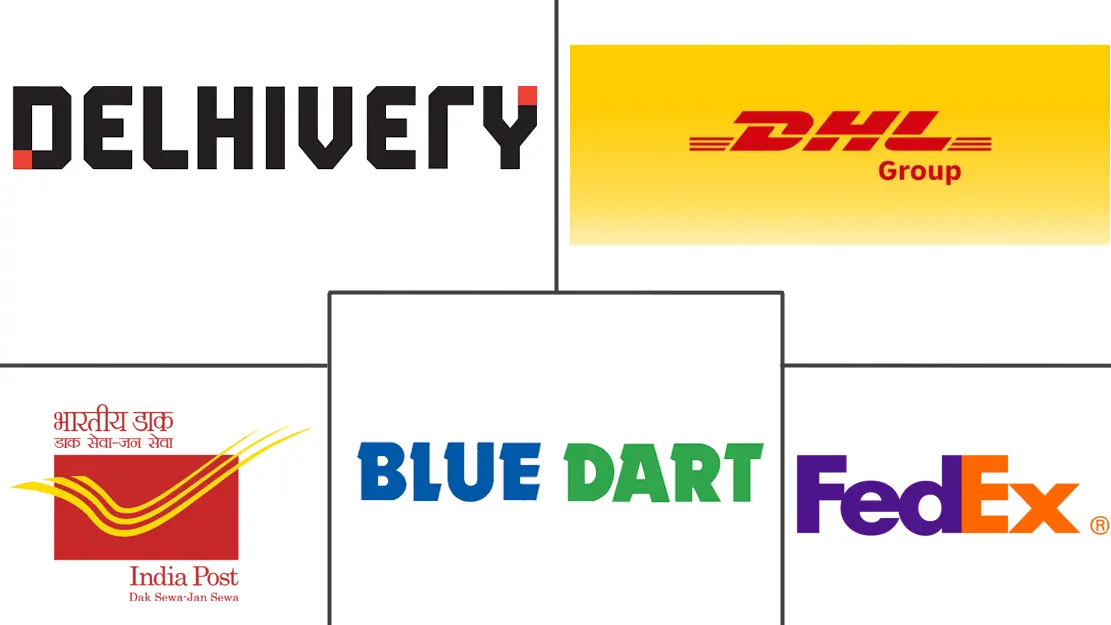 Major players in India Domestic Courier, Express, and Parcel (CEP) industry