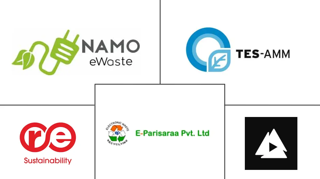 Major players in India E-waste Management industry