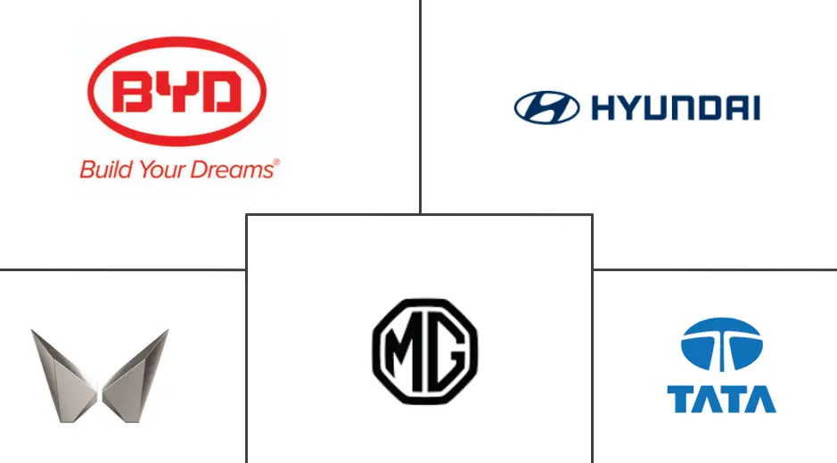 Principais participantes em Mercado de Carros Elétricos da Índia indústria