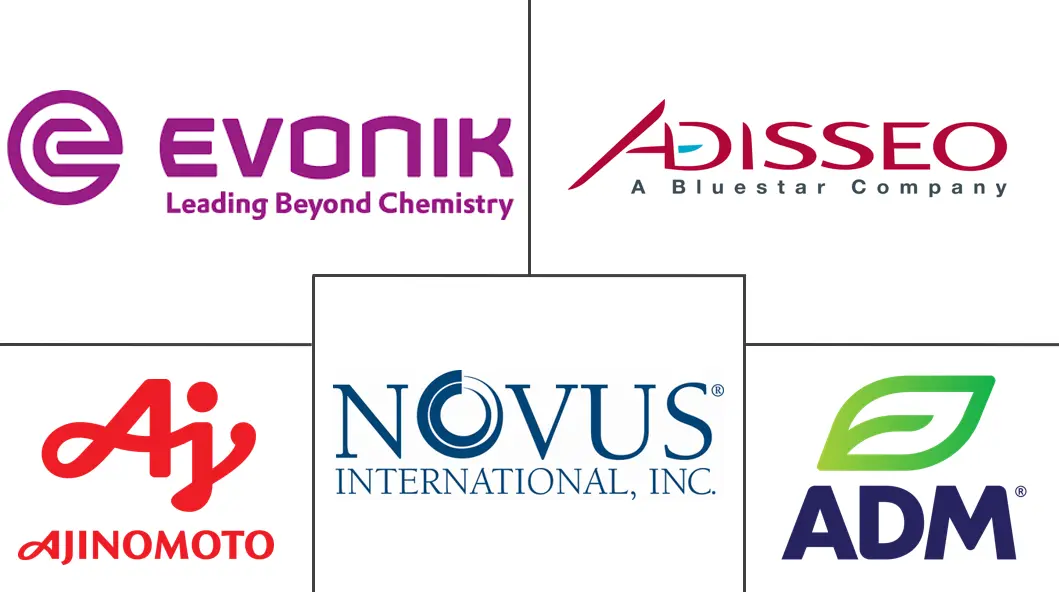 Major players in India Feed Amino Acids industry