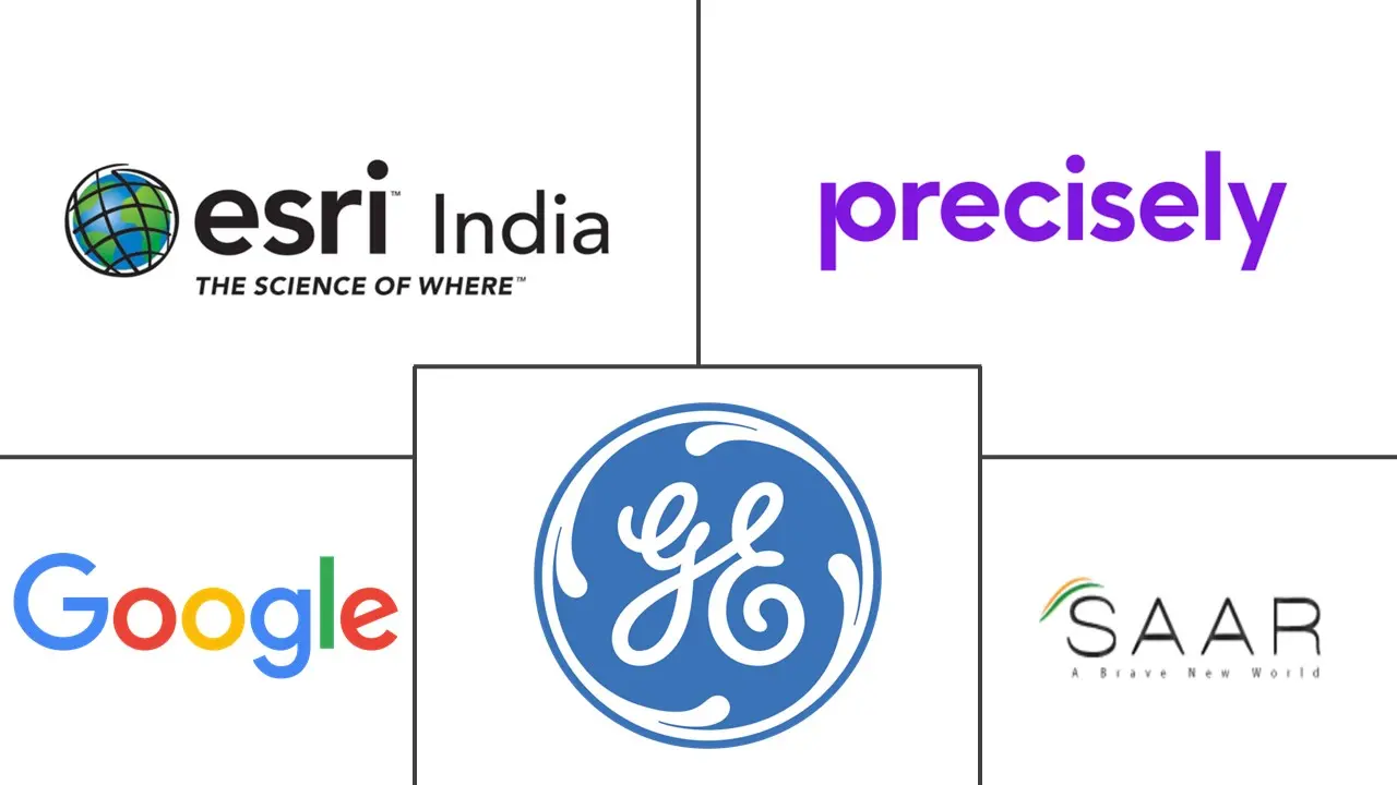India Geospatial Analytics Market Major Players
