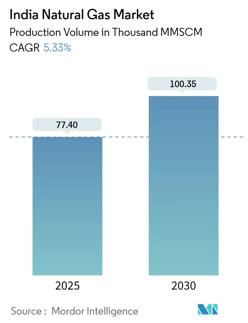 Natural Gas Market in India - Analysis, Size & Share