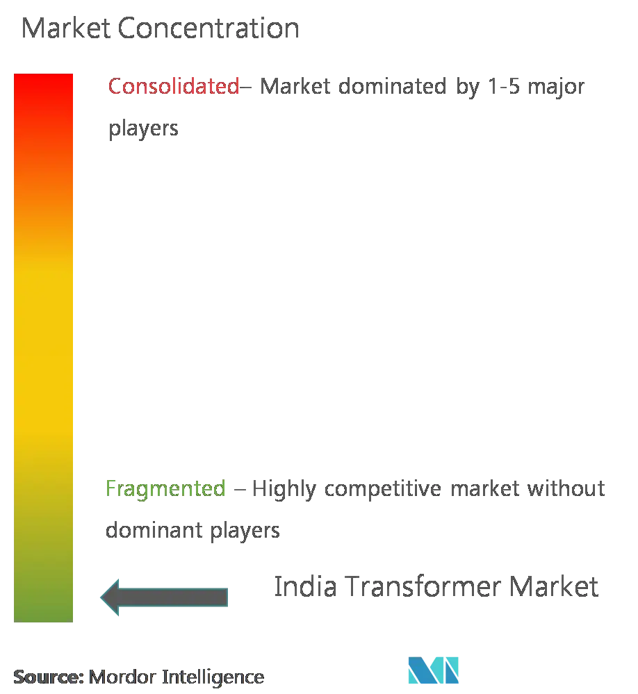 Indien-TransformerMarktkonzentration