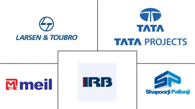 Major players in India Transportation Infrastructure Construction industry