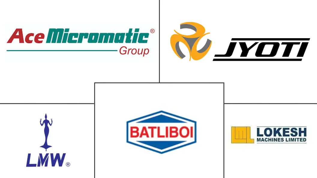 Principais participantes em Mercado de Máquinas e Equipamentos de Torneamento da Índia indústria