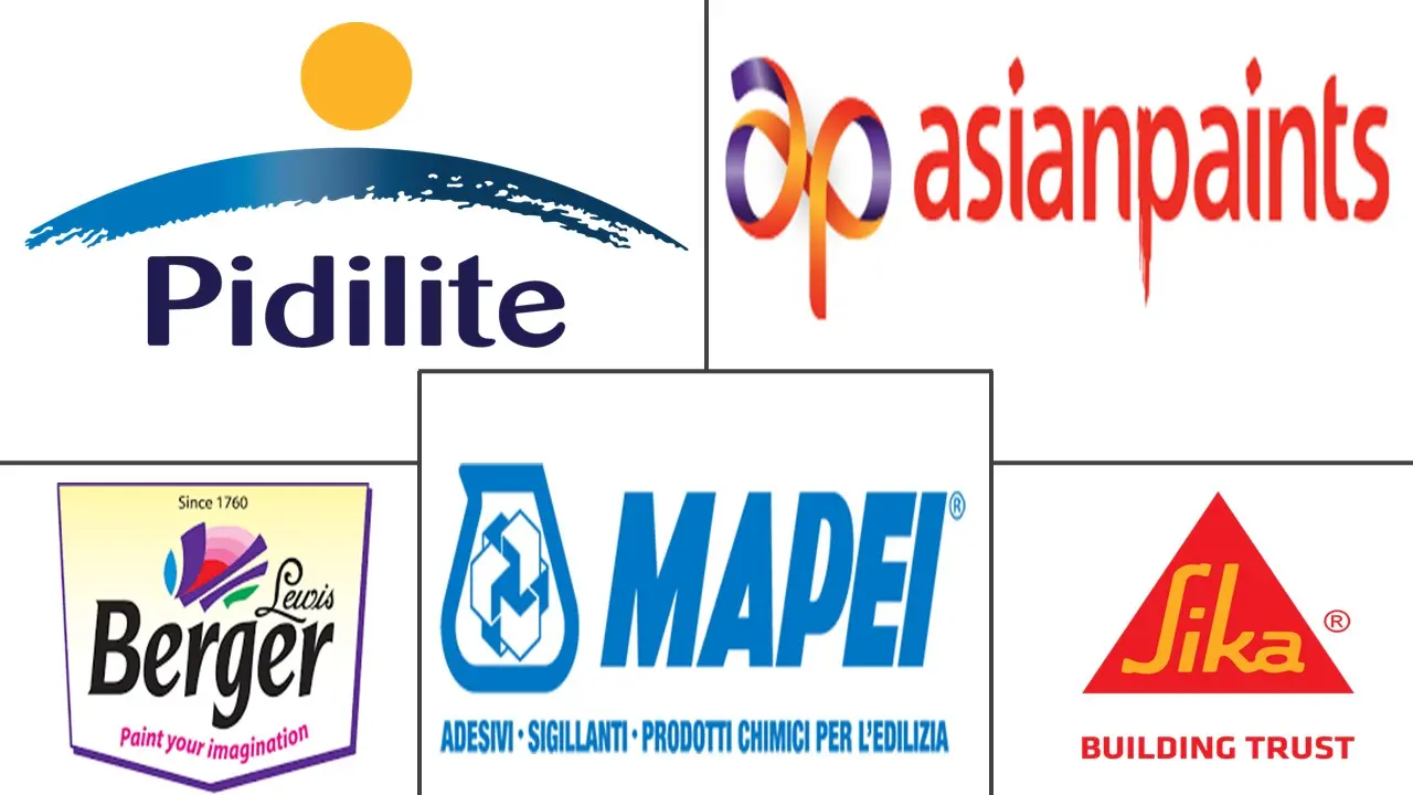 Major players in India Waterproofing Solutions industry