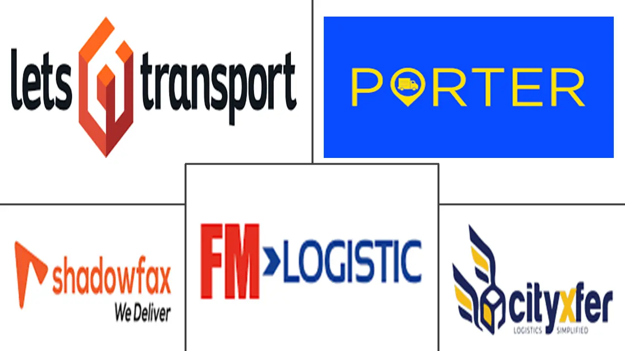 India Intra-city Logistics Market Major Players