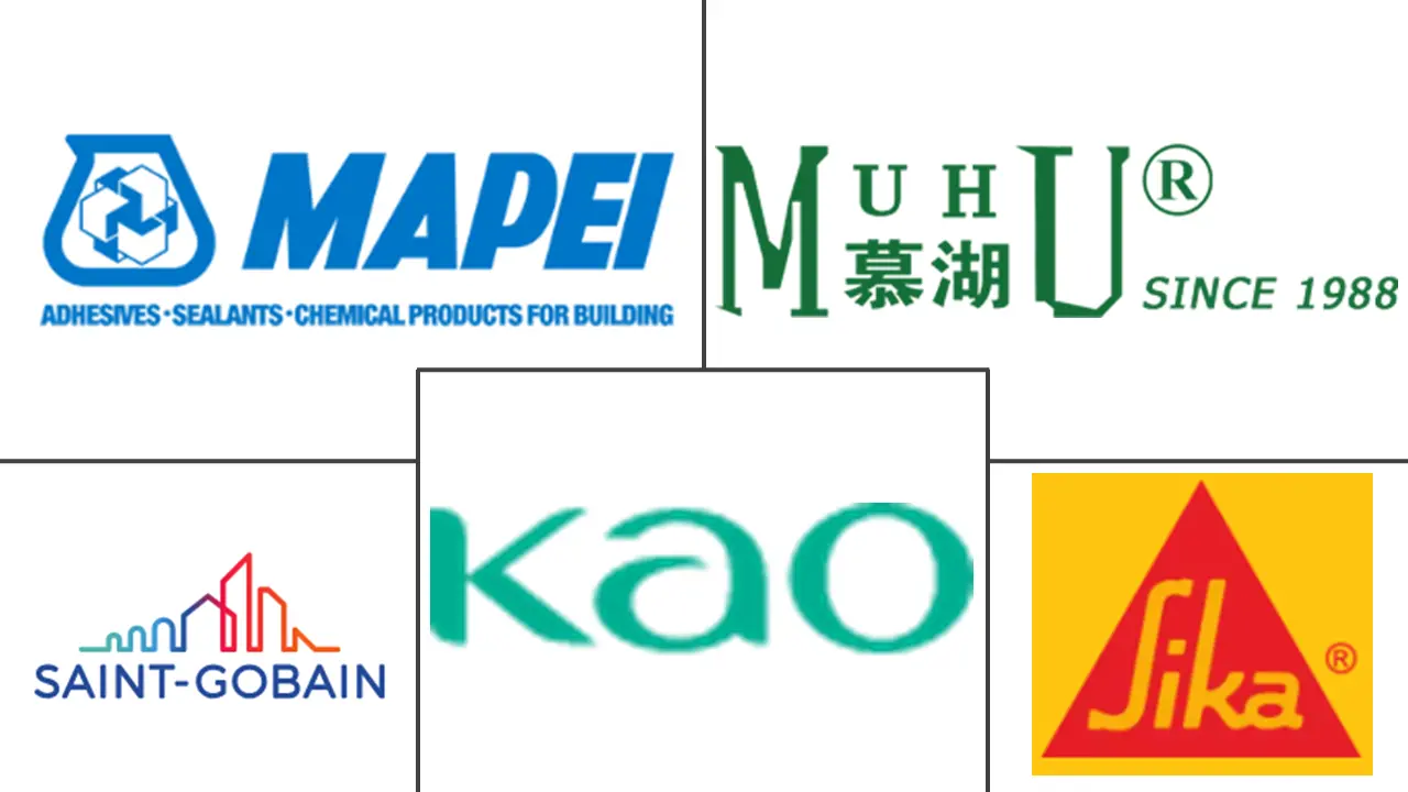 Major players in Indonesia Concrete Admixtures industry