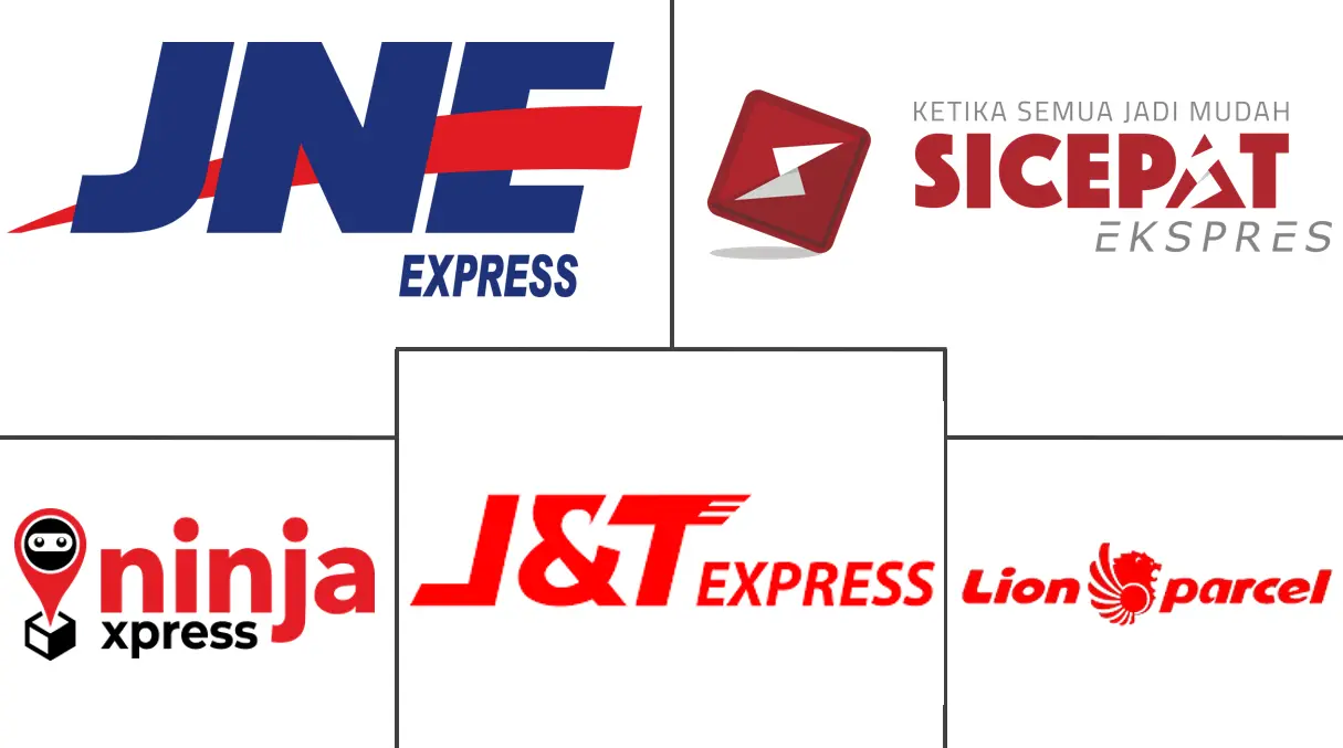 Major players in Indonesia E-commerce Logistics industry