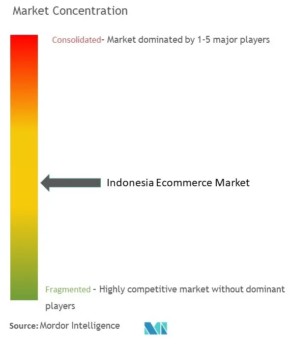 Indonesia E-commerce Market Concentration