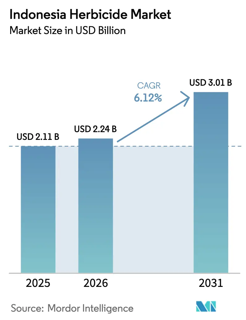 Indonesia Herbicide Market (2025 - 2030)