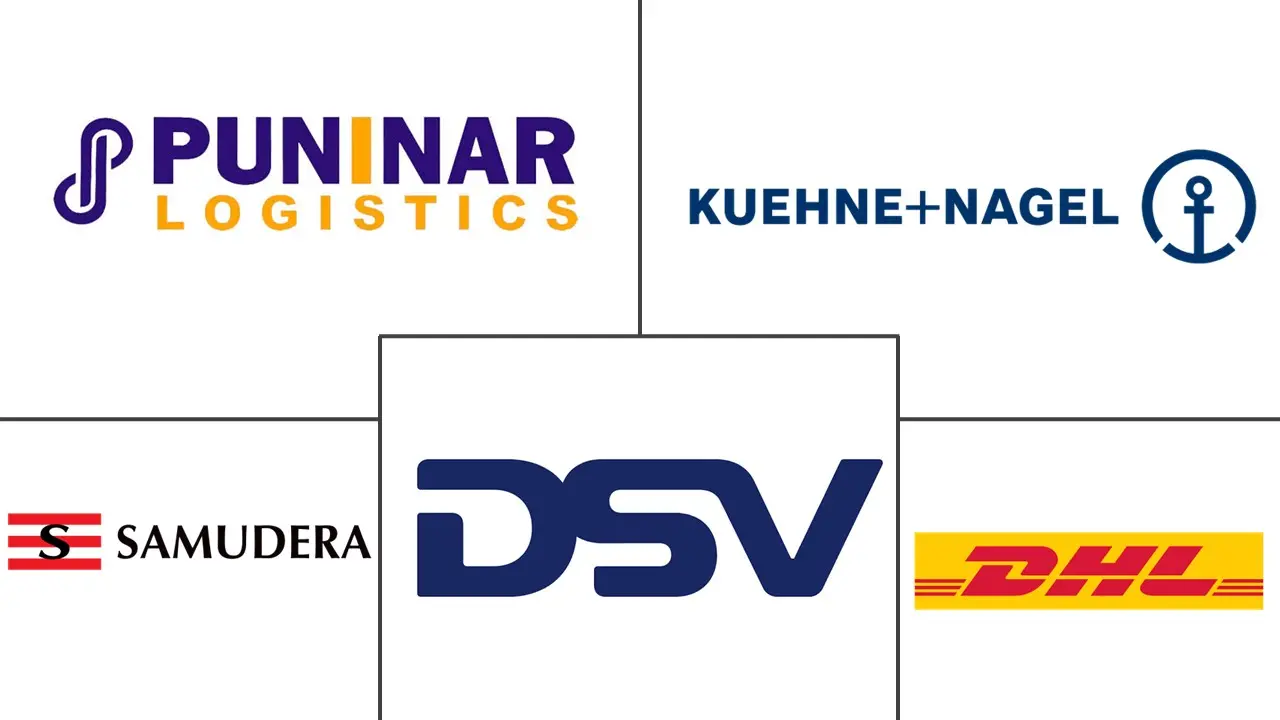Major players in Indonesia Manufacturing Logistics industry