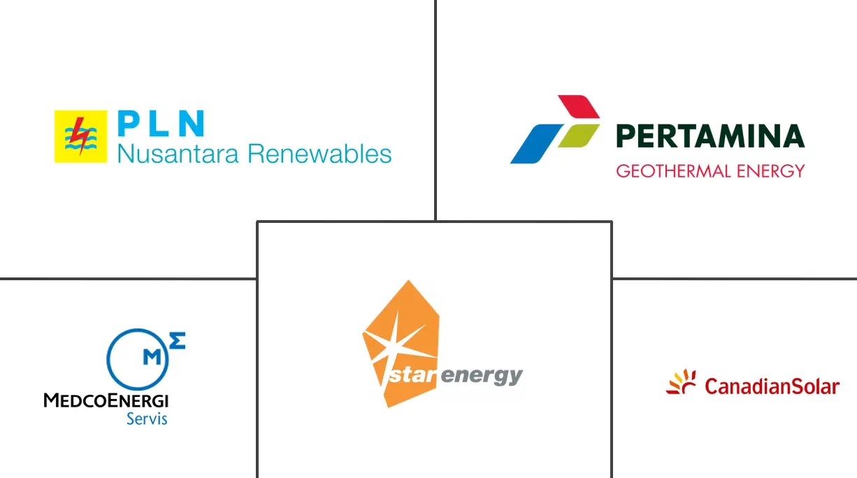 Major players in Indonesia Renewable Energy industry