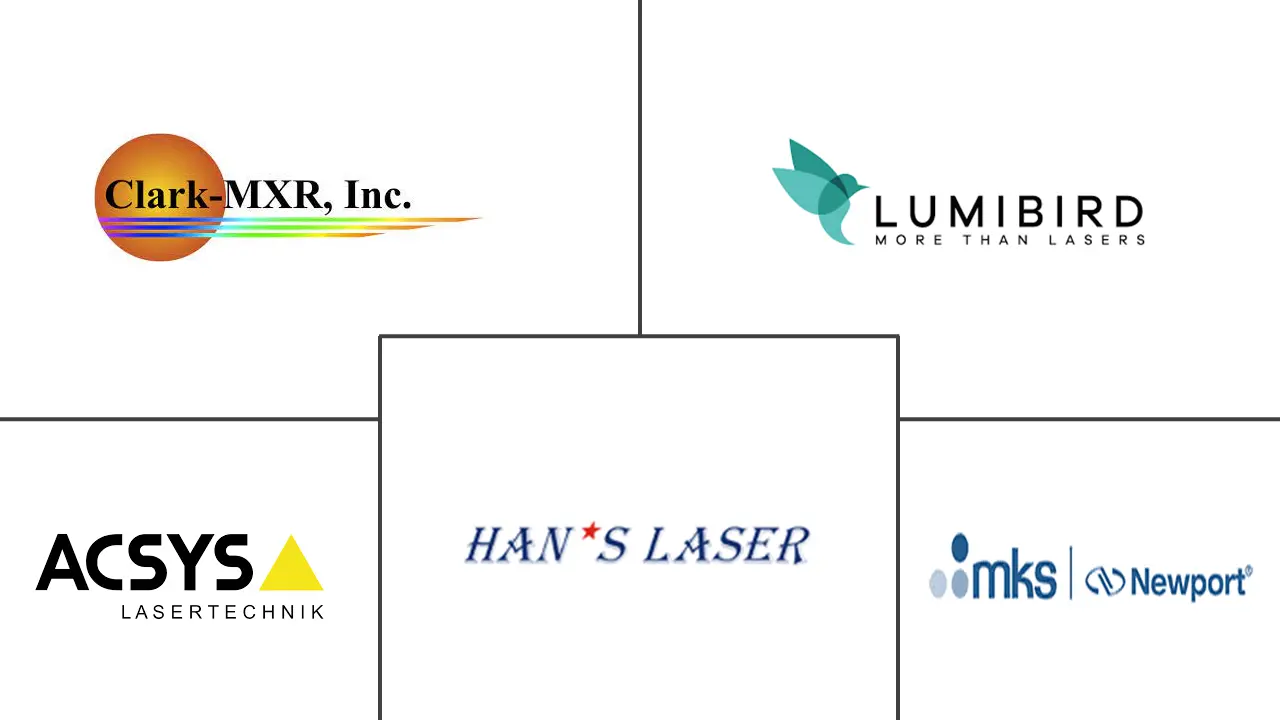 산업용 레이저 시장 주요 업체