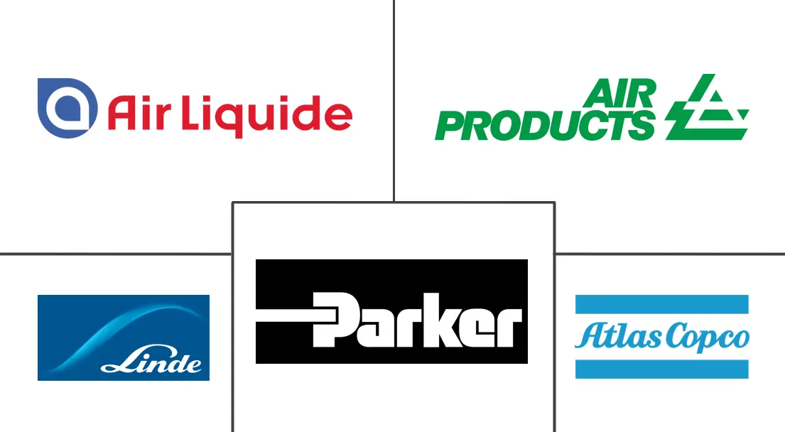 Major players in Industrial Nitrogen Gas Generators industry