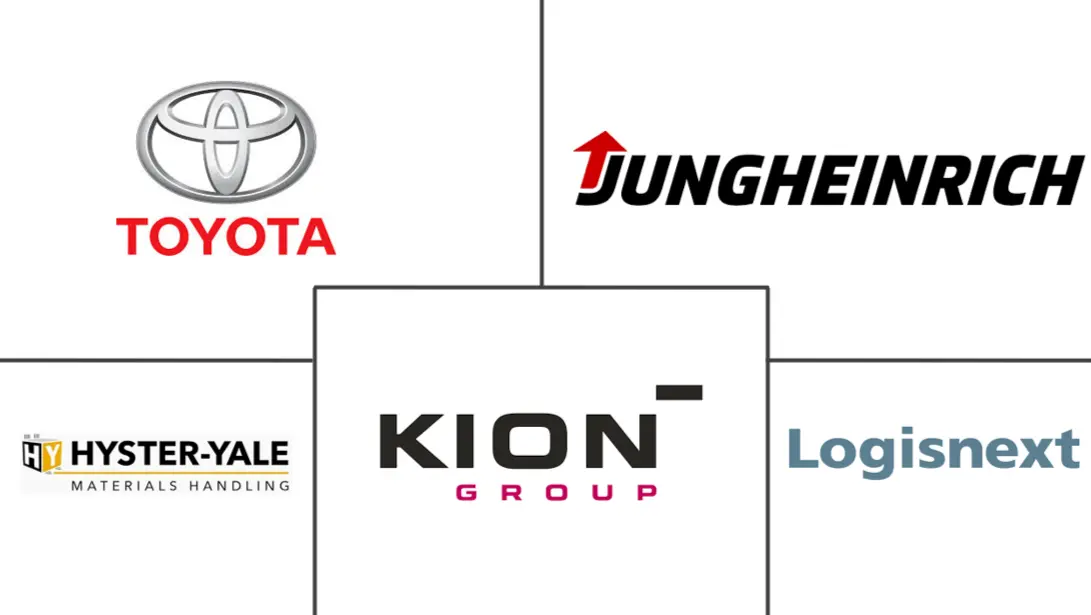 산업용 차량 산업의 주요 참여자