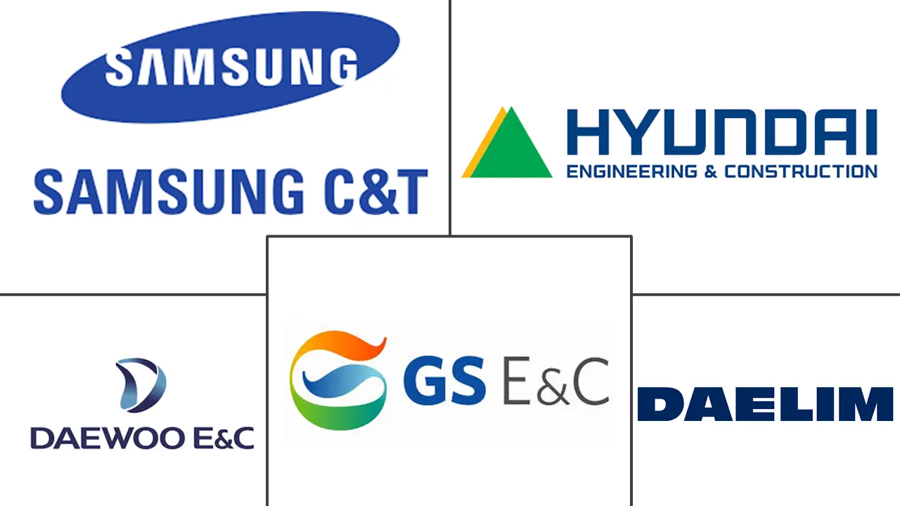 South Korea Infrastructure Market Major Players