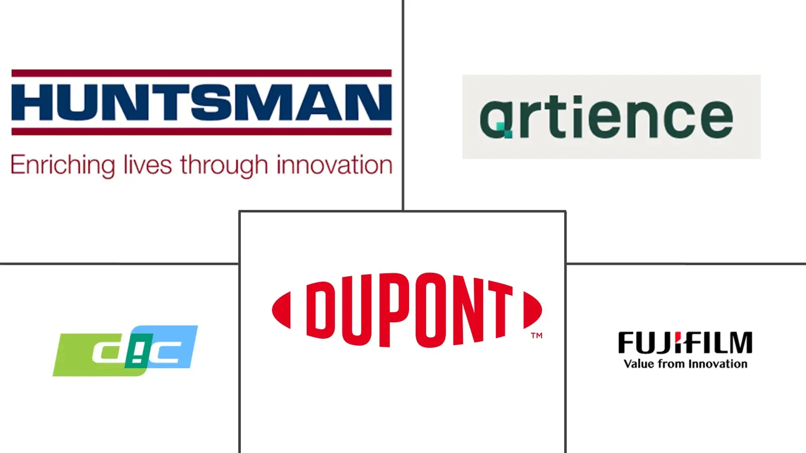 Major players in Inkjet Colorants industry