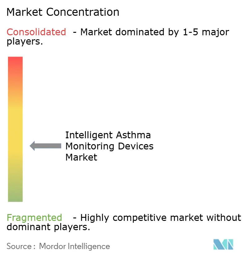 Intelligent Asthma Monitoring Devices Market Concentration