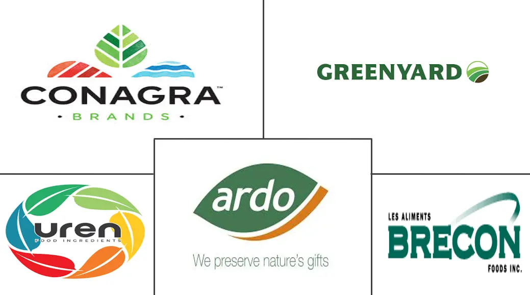 Major players in IQF Fruits and Vegetables industry