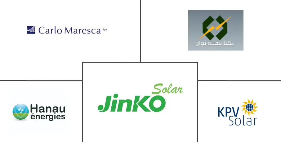 Principales actores del mercado de energía solar de Irán