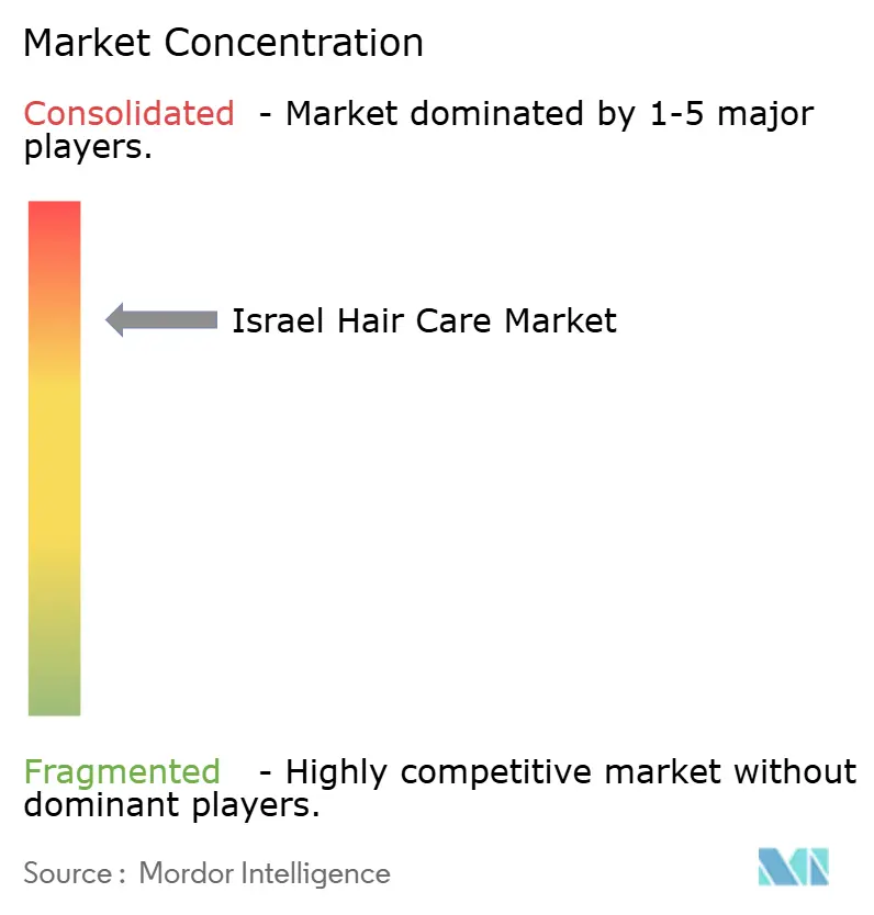 Israel Hair Care Market Concentration