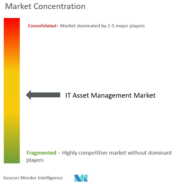 IT Asset Management  Market Concentration