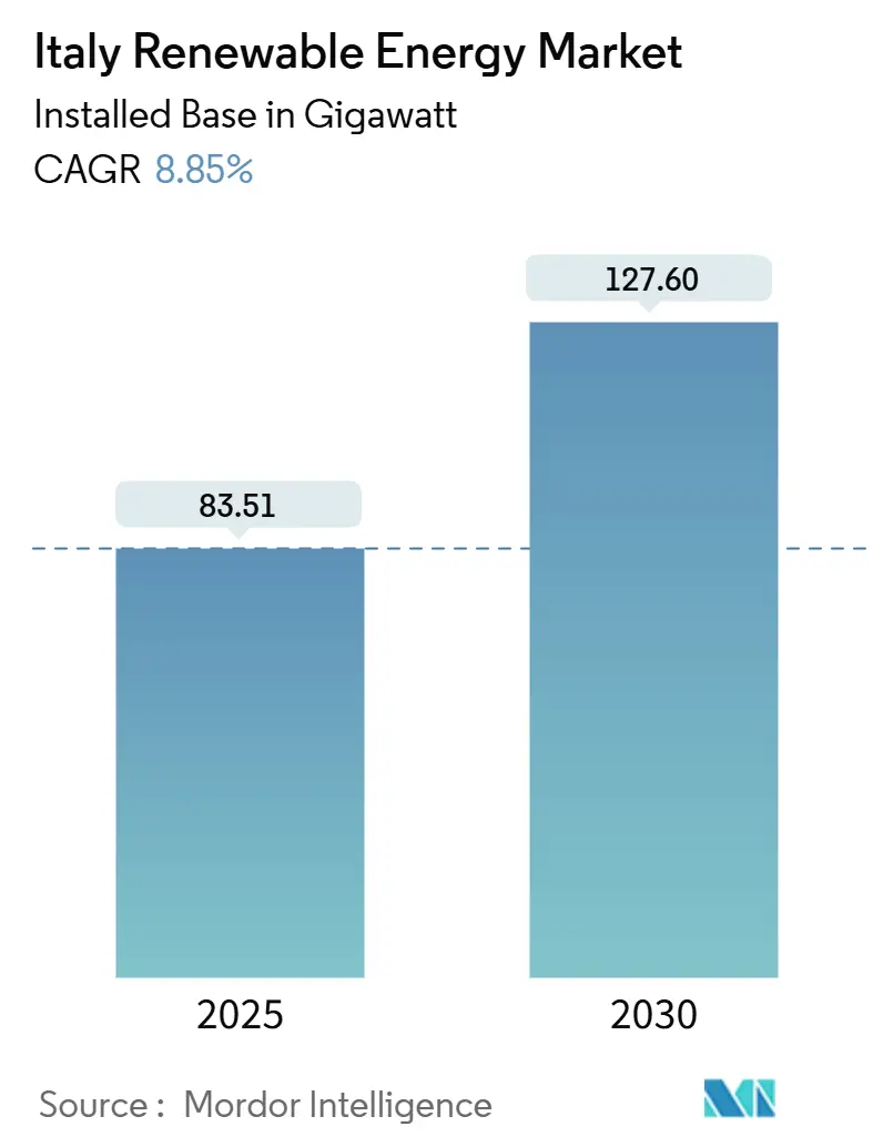 Italy Renewable Energy Market (2025 - 2030)
