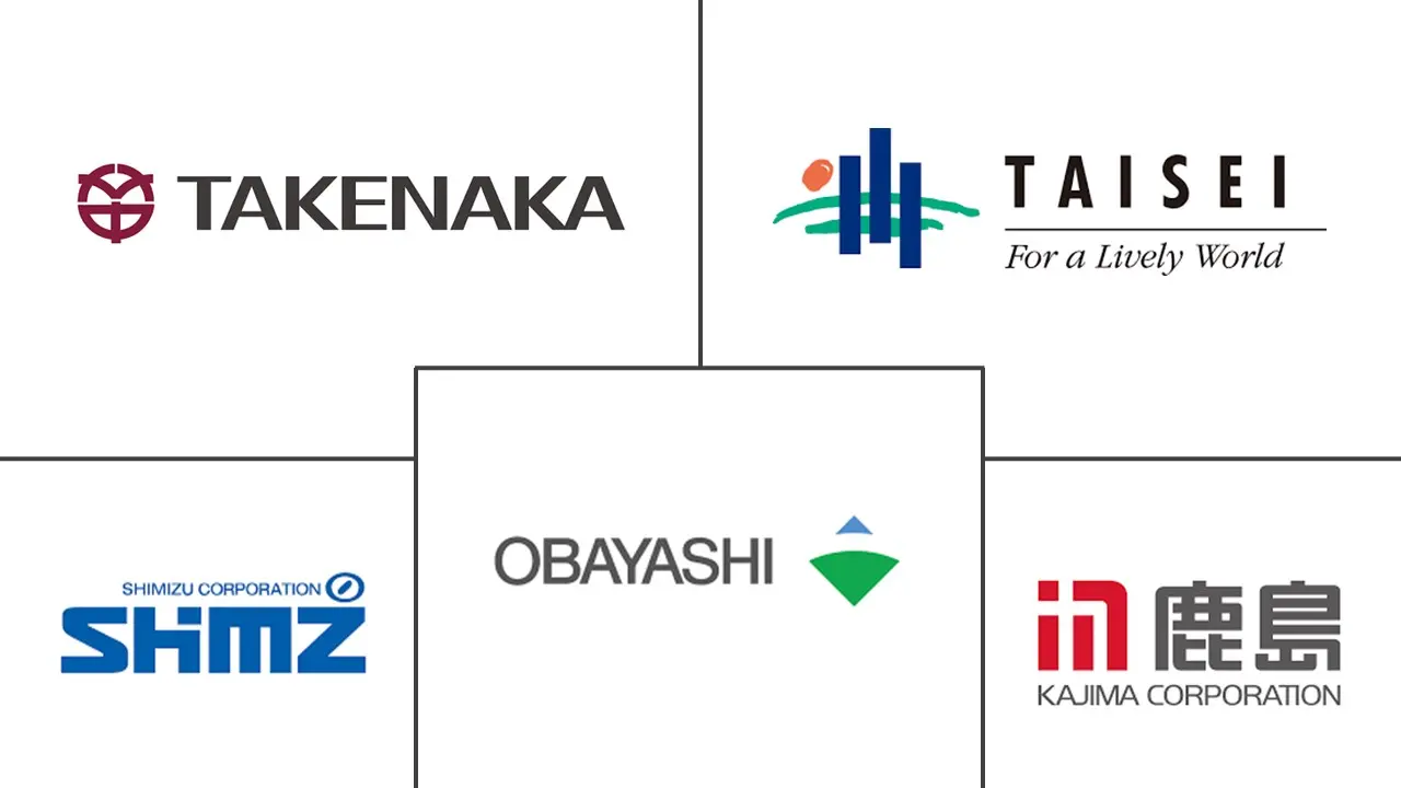 Major players in Japan Commercial Construction industry