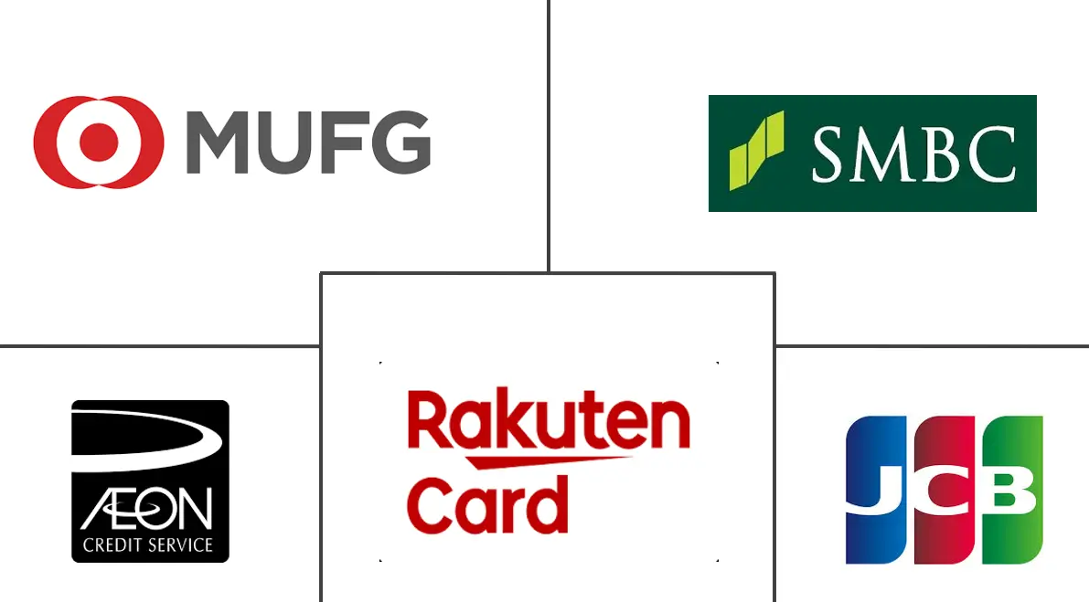 Major players in Japan Credit Card industry