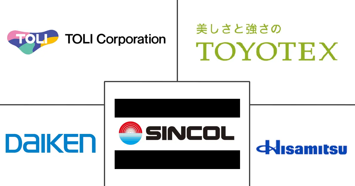 Principales actores del mercado de revestimientos para suelos de Japón