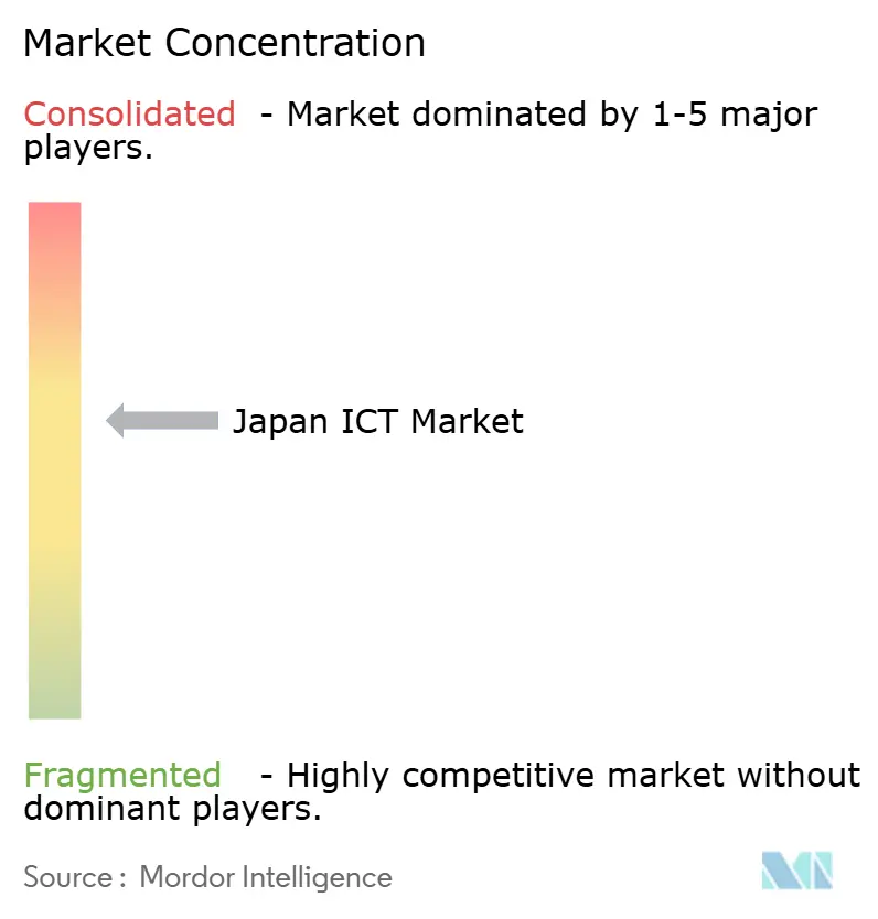 Japan ICT Market Concentration