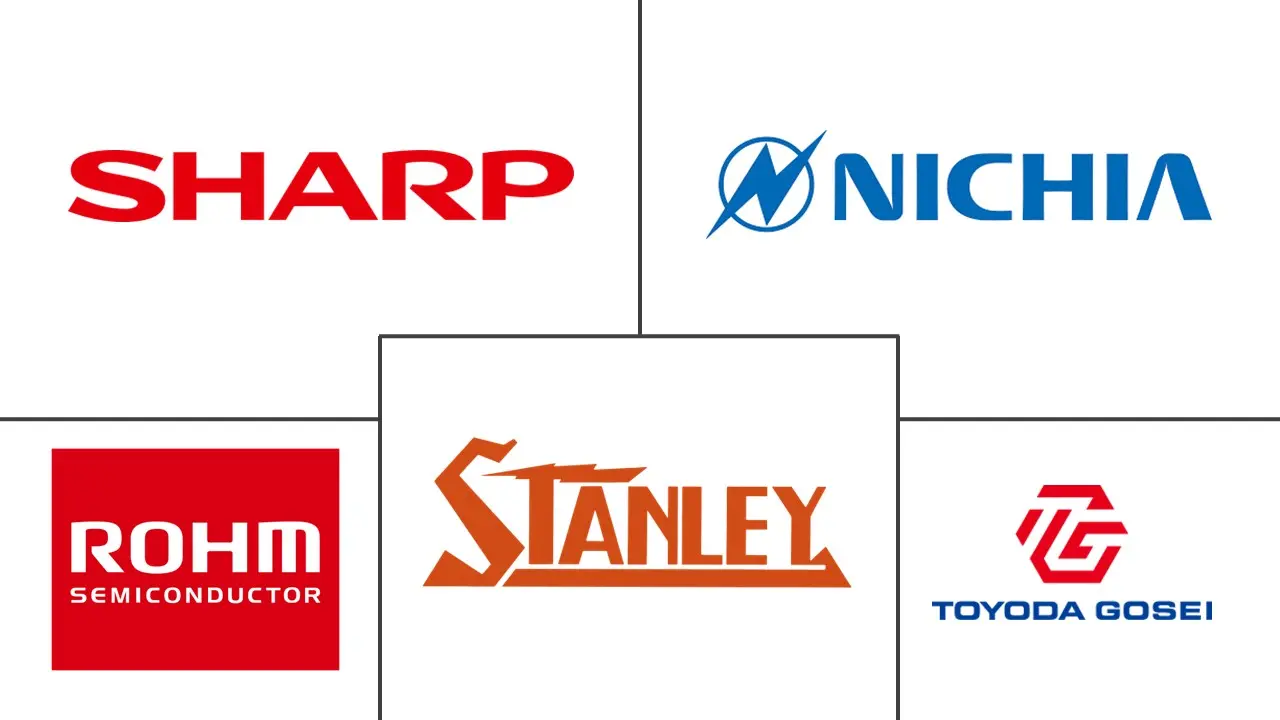 Major players in Japan LED Chips industry
