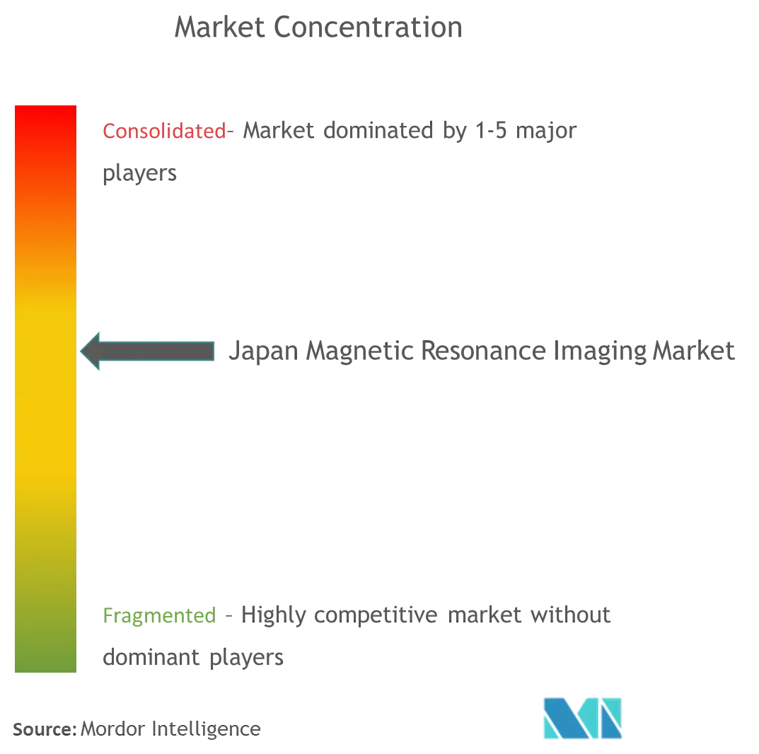 Japan Magnetic Resonance Imaging Market Concentration
