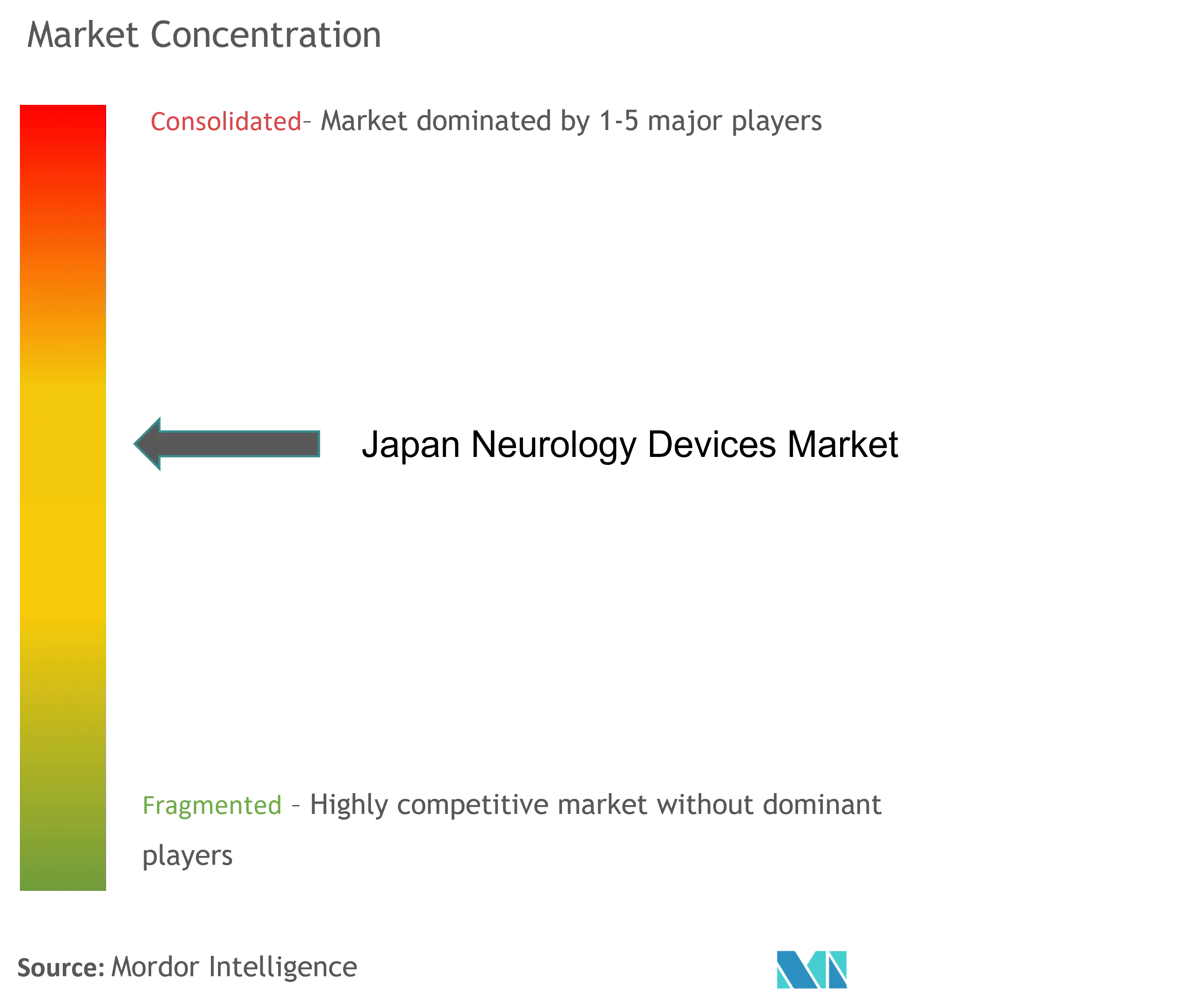 Japan Neurology Devices Market Concentration