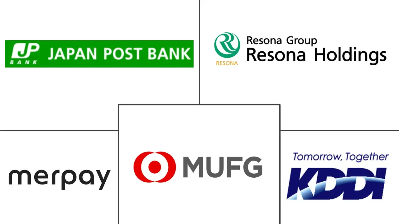 Major players in Japan Payments industry