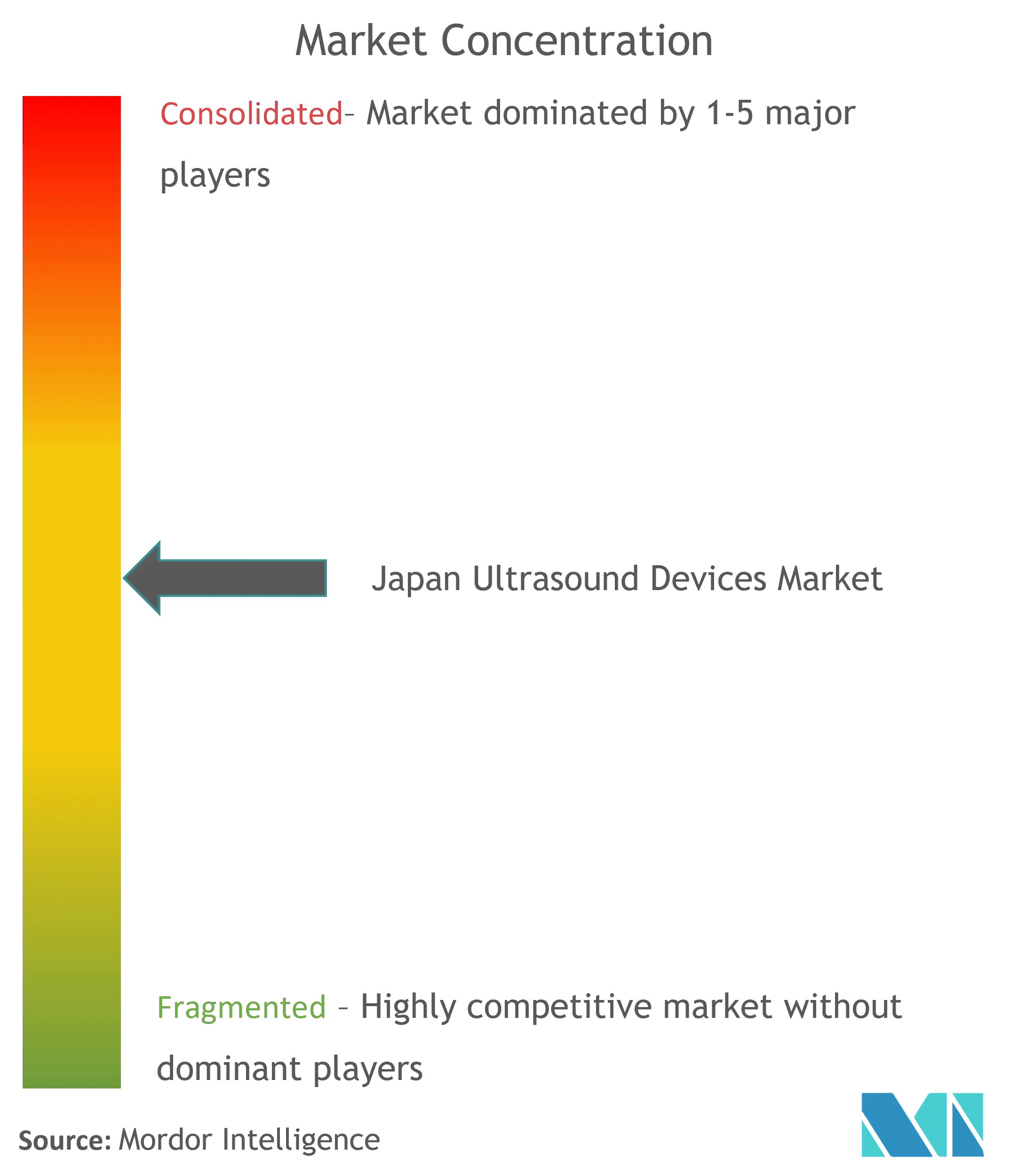 Japan Ultrasound Devices Market Concentration