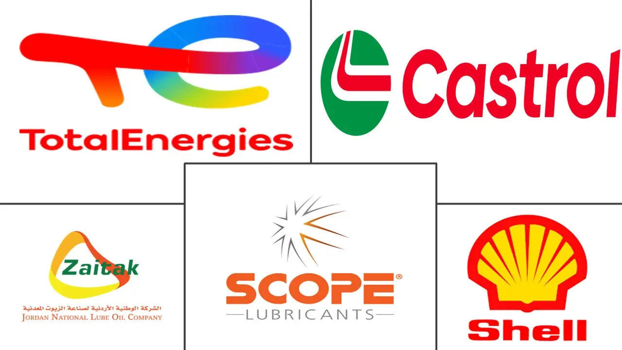 Major players in Jordan Lubricants industry