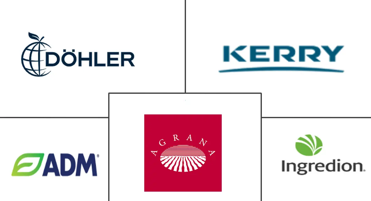 Major players in Juice Concentrates industry