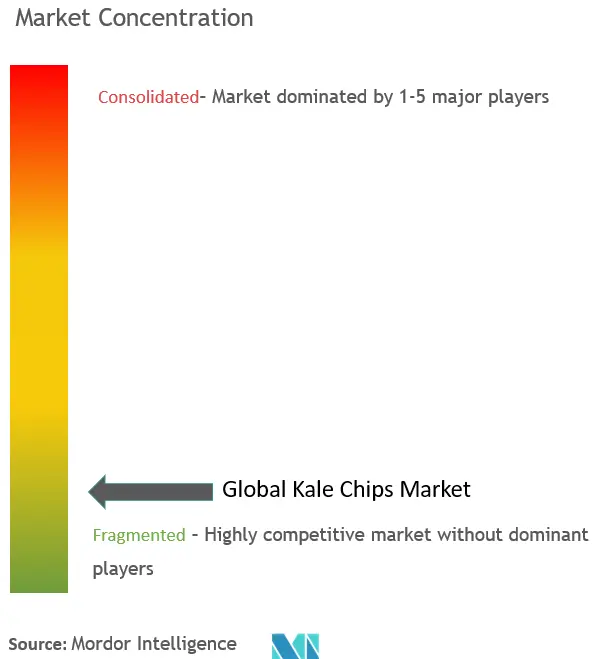 Kale Chips Market Concentration