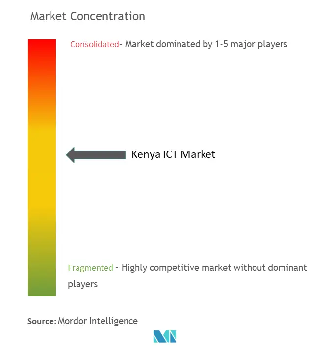 Kenya ICT Market Concentration