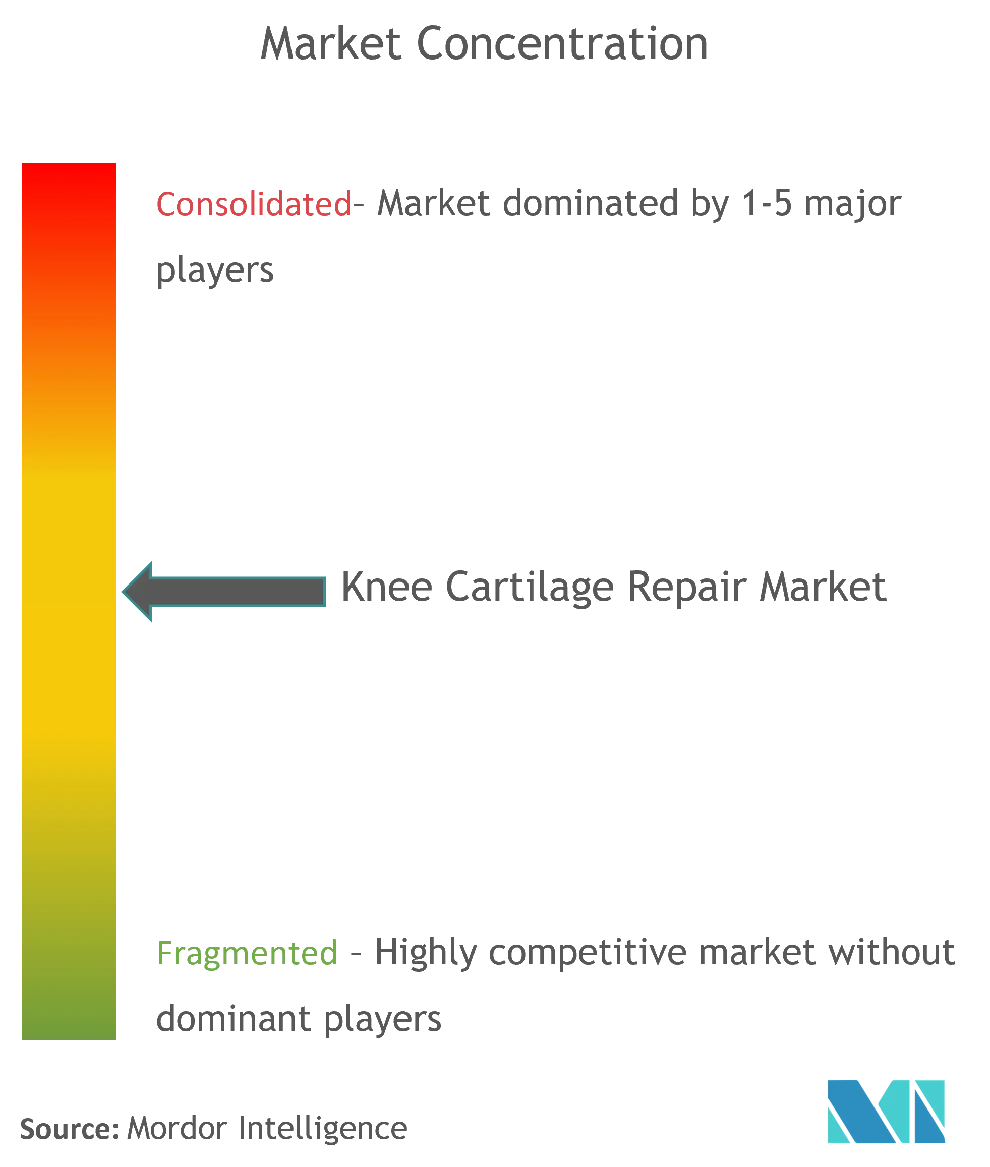 Knee Cartilage Repair Market Concentration