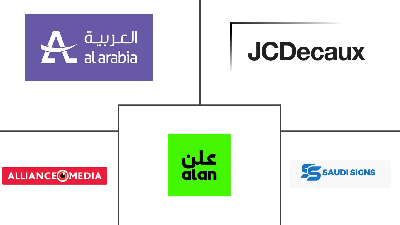  KSA OOH And DOOH Market Major Players