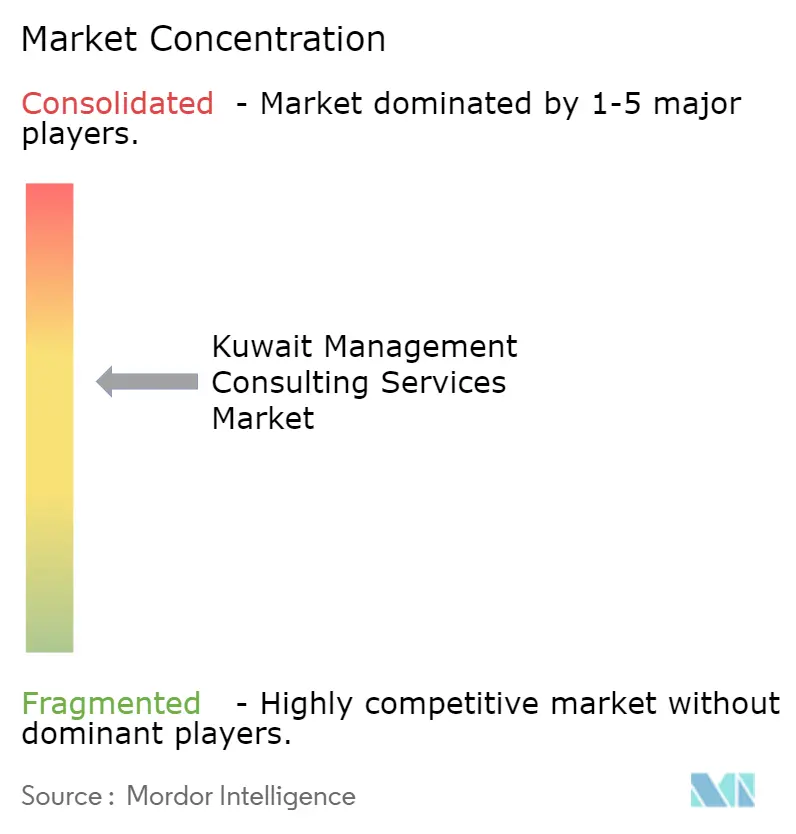 Kuwait Management Consulting Services Market Concentration