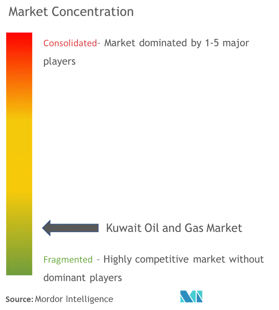 Kuwait Oil and Gas Market - Market Concentration.png