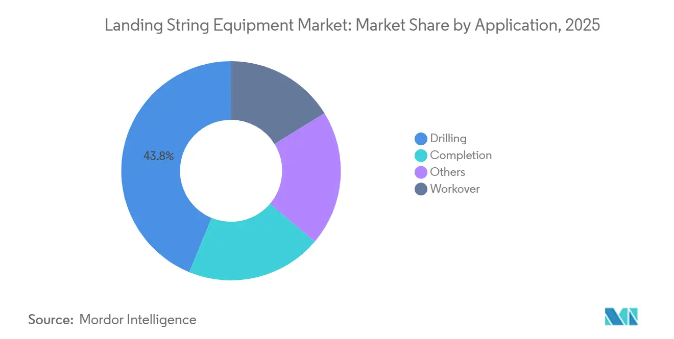Landing String Equipment Market Share by Application, 2025