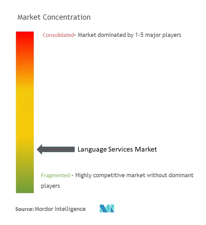 Language Services Market Concentration